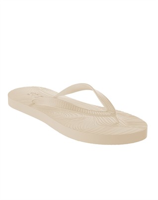 Slim Wide Strap Flip Flops